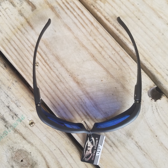 Women Small Blue Lens Glasses Spring Assisted Arms - Picture 7 of 14